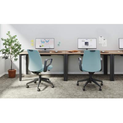 ふるさと納税 宮田村 コクヨチェアー　エルア(ブラック・本体黒)/肘つき/フローリング用(Vキャスター) |  | 01