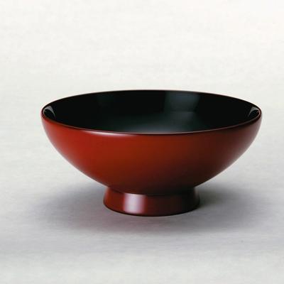 ふるさと納税 鯖江市 飯椀ペア　 古代朱・古代朱内黒