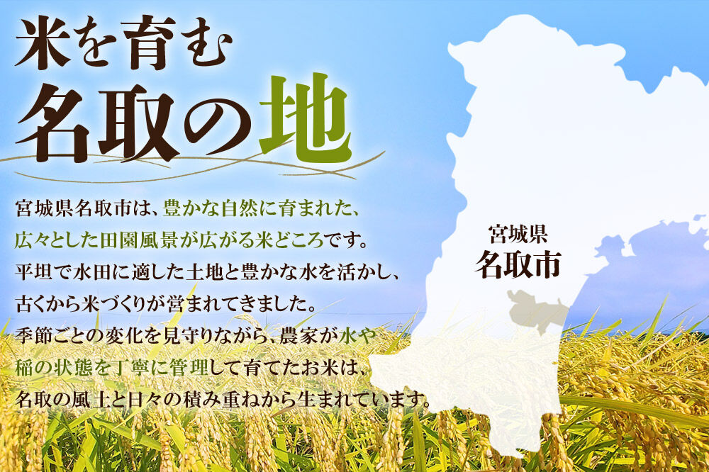 令和7年産 宮城県名取市産 ひとめぼれ 白米 30kg [ひとめぼれ ブランド米 お米 白米 精米 米どころ 宮城 宮城県産]