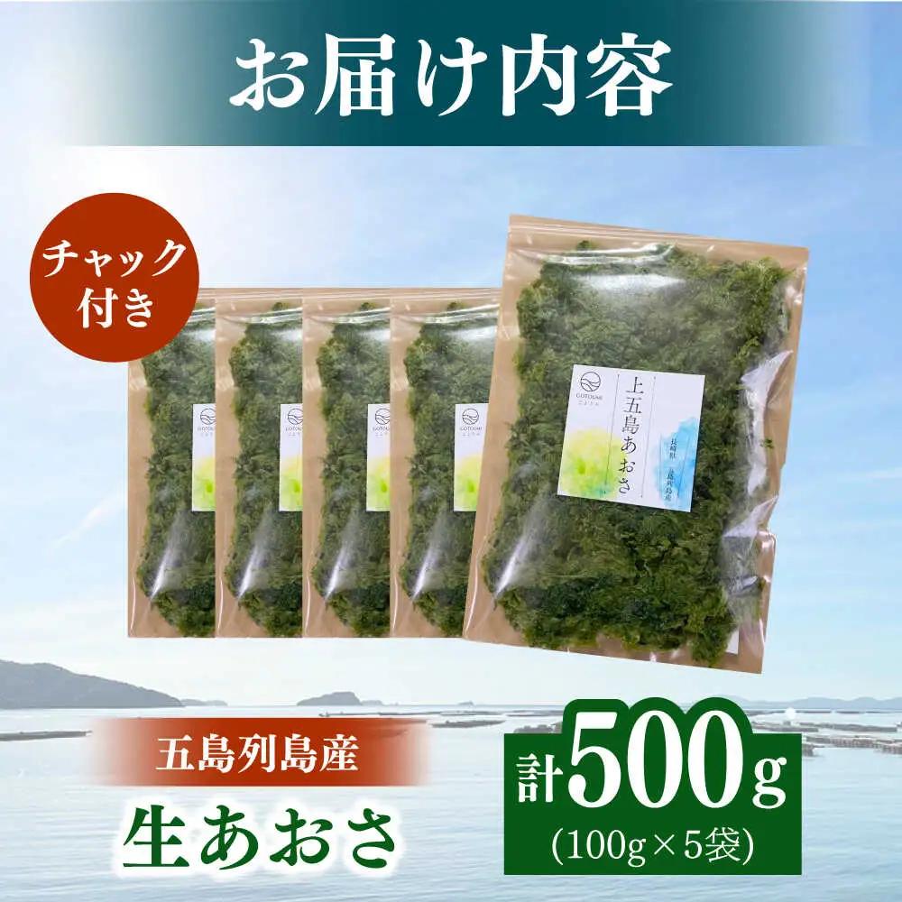 上五島産 生あおさ 100g×5袋【ごとうみ】[RCR001]