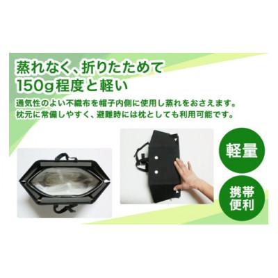 ふるさと納税 伊勢原市 「テレビで紹介されました!」軽くて強い!アウトリーチ防災用帽子2個セット(黒・青) [0225] |  | 03