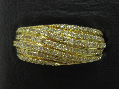 K18YG 0.50ct デザインパヴェリング SWCB005-yg