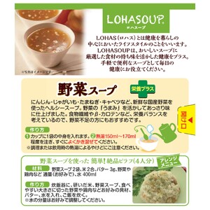 H-247　LOHASOUP 野菜スープ12袋×２個セット