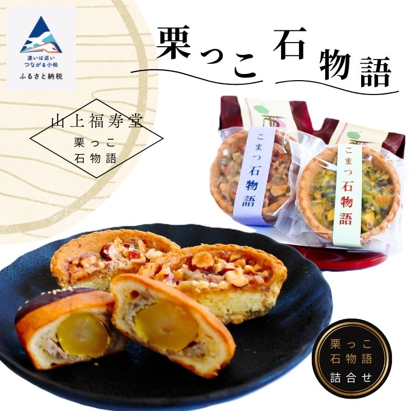 【ふるさと納税】 栗っこ石物語 スイーツ おやつ お菓子 ホワイトデー お茶請け グルメ お取り寄せ お中元 お歳暮 ギフト 小松市 石川県 dv004n00【山上福寿堂】