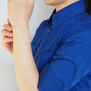 K18 3.0ctダイヤモンドブレス　HH019715