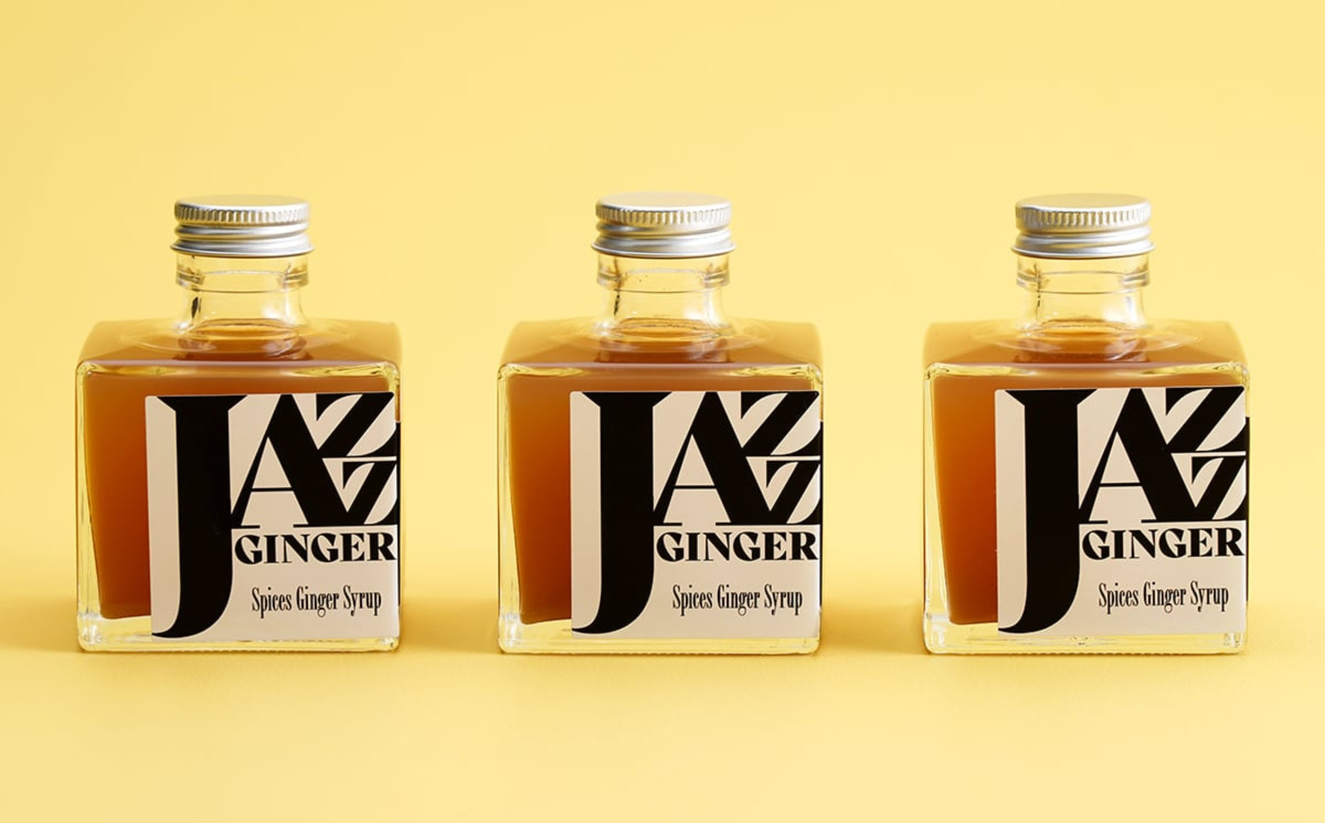 生姜エキス入りシロップ「JAZZ GINGER」200ml×3本