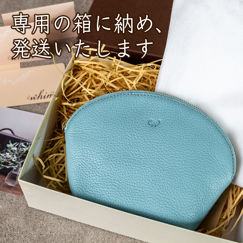 本革 ラウンドポーチ 日本製 レザー 革製品 ポーチ 化粧ポーチ 旅行 トラベル 出張 Liete WH-22 グレージュ