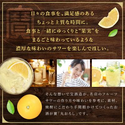 ふるさと納税 京都市 【タカラ】丸おろし＜グレープフルーツ＞(350ml×24本)|焼酎 酎ハイ グレープフルーツ酎ハイ |  | 02