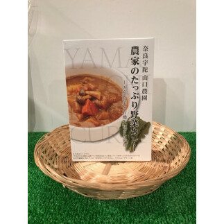 定期便 ３ヶ月 農家のたっぷり野菜カレー １０個 月１回 ／ 山口農園 有機野菜 オーガニック 伝統野菜 レトルト カレー キャンプ 奈良県 宇陀市_イメージ3