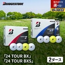 【ふるさと納税】ゴルフ 24 TOUR BX ＆ 24 TOUR BXS 2ダース セット ゴルフボール ボール ブリヂストン