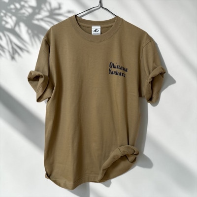 やんばるの自然を纏う オリジナルデザインTシャツ(カーキ/Mサイズ)