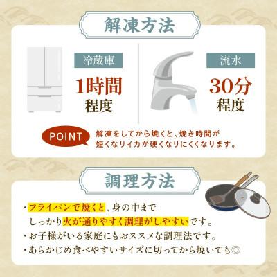 ふるさと納税 浜田市 島根県産浜田市加工　食べ応え大満足のスルメイカ一夜干し(1.6kg)【小分け個包装】 |  | 03