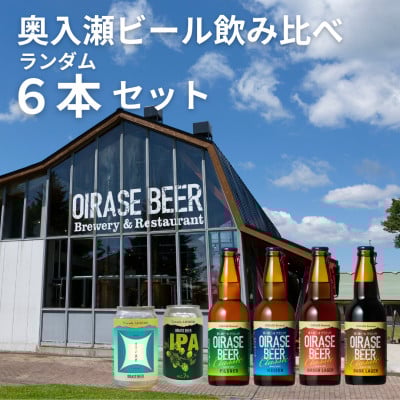 
            奥入瀬ビール(クラフトビール)ランダム飲み比べ6本セット【1627615】
          