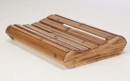 竹家具専門店【梅里竹芸】楽々枕＜19-7a＞