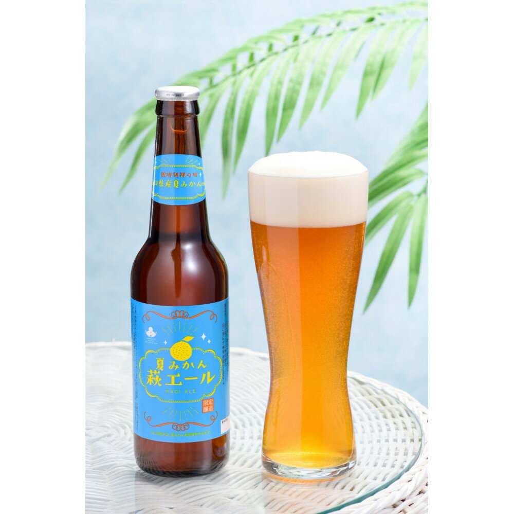 【ふるさと納税】やまぐち三ツ星セレクション 夏みかん萩エール 3本セット