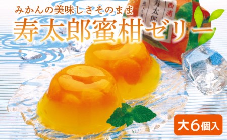 ゼリー みかん 110g × 6個 ゼリー
