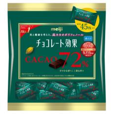 【2ヵ月毎定期便】チョコレート効果カカオ72% 大袋:1袋(表示内容量225g)×12袋入全5回