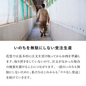 【受注生産】花悠 豚肉 しゃぶしゃぶセット ロース･モモ 計1kg！【真空パック】【冷蔵】