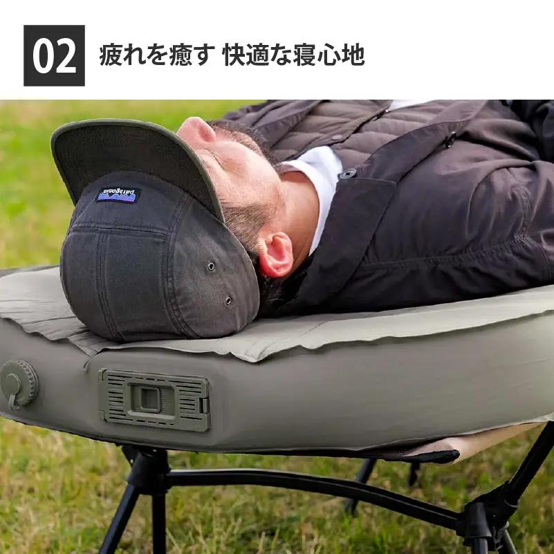 【 RATEL WORKS（ラーテルワークス） 】R7.7 EASY INFLATE PRO(10cm) イージーインフレートプロ　ダブルサイズ/ポンプ付きRWS0362WP