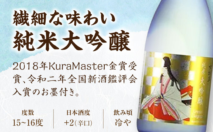 【贈答用】 大吟醸セット 720ml×2 桐箱入り / 日本酒 お酒 地酒 純米酒 大吟醸酒 / 恵那市 / 岩村醸造 [AUAK011]