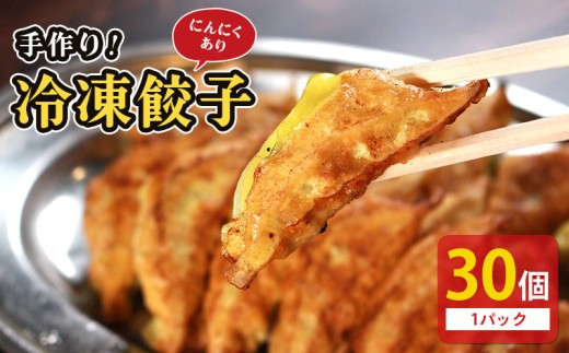 冷凍餃子 選べる容量 にんにくあり 30個×1p 餃子 セット ぎょうざ ギョウザ にんにく 青森 肉 お肉 豚肉 豚 鶏肉 鳥 おつまみ 加工品 肉汁 惣菜 お弁当 冷凍ストック 寺岡商店 香川県 丸亀市