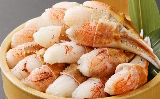 生ずわい蟹 カニ爪肉 500g（8～25本）フルポーション「かにしゃぶ・かに鍋・海鮮BBQにオススメ」 かに カニ 本ずわい蟹 爪肉 爪 ポーション むき身 しゃぶしゃぶ用 鍋 海鮮 BBQ バーベキュー 簡単調理 冷凍