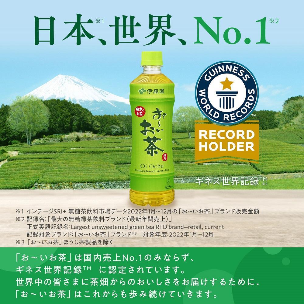 お～いお茶　緑茶  2L×2ケース（12本）