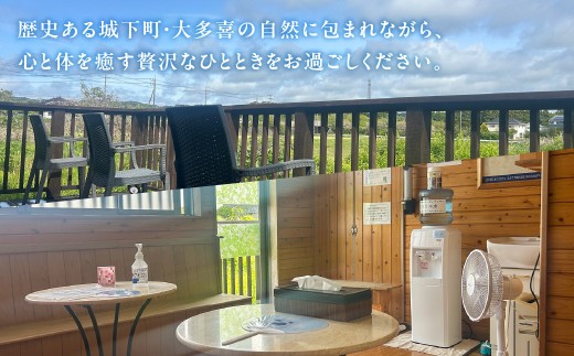 薬石湯　嵐の湯　ご利用券　2枚 W01609