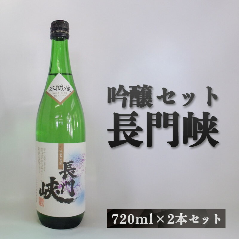【ふるさと納税】【352047000120】大吟醸 セット 720ml×2 日本酒 長門峡 お酒 酒 アルコール
