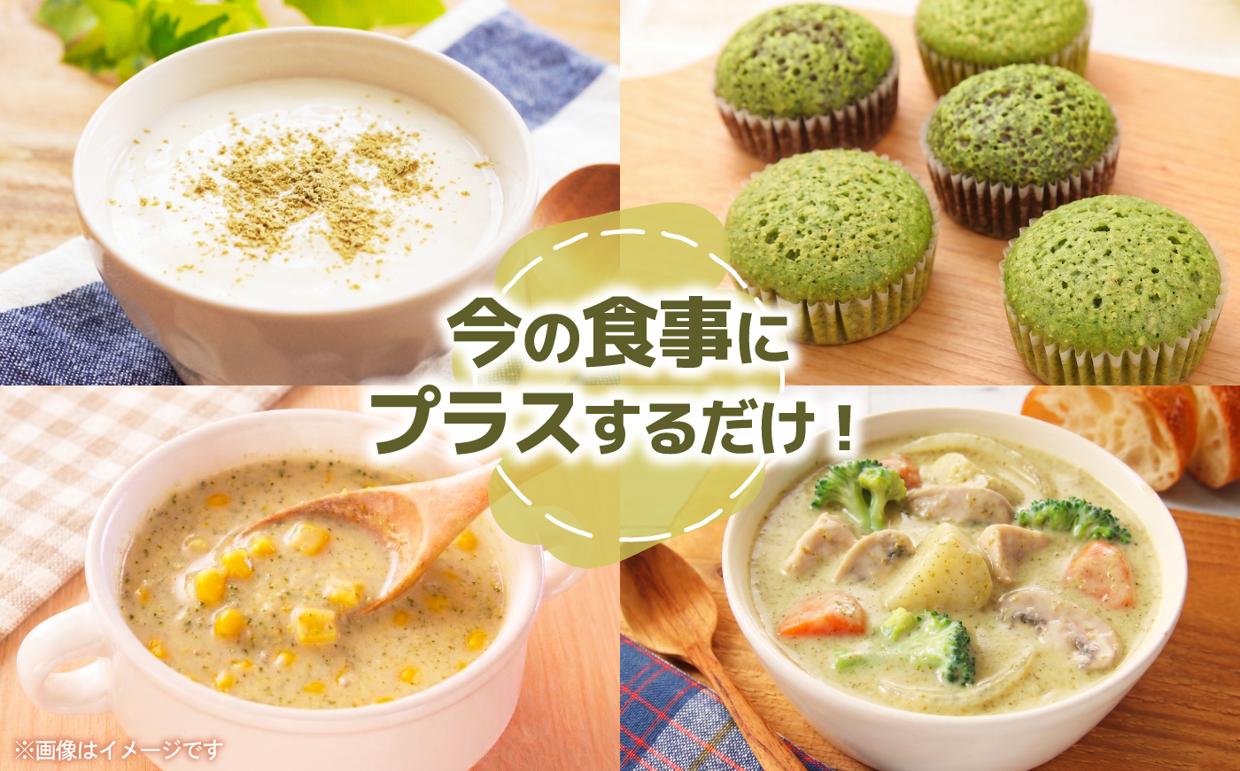 ブロッコリーパウダー（100g×2袋） / 野菜 ブロッコリー 粉末 / 佐賀県 / 社会福祉法人肥前茗荷会 [41AHAG005]