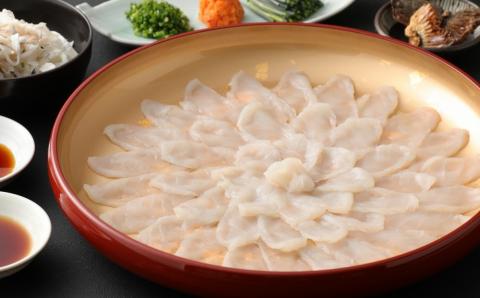 ミシュラン三ツ星獲得★★★料亭山田屋　トラフグ刺し（6人前）［冷蔵］