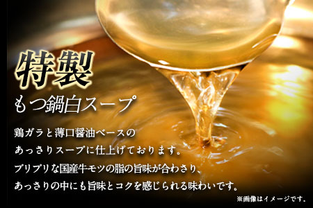 ふるさと納税 六蔵　博多明太もつ鍋セット国産牛もつ300ｇ（２～３人前）株式会社OSADA《30日以内に出荷予定(土日祝除く)》