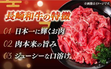 【3回定期便】 長崎和牛 黒毛和牛100％ひき肉 毎月500g×2 （A4またはA5ランク） 長与町/炭火焼肉あおい[EBW066]