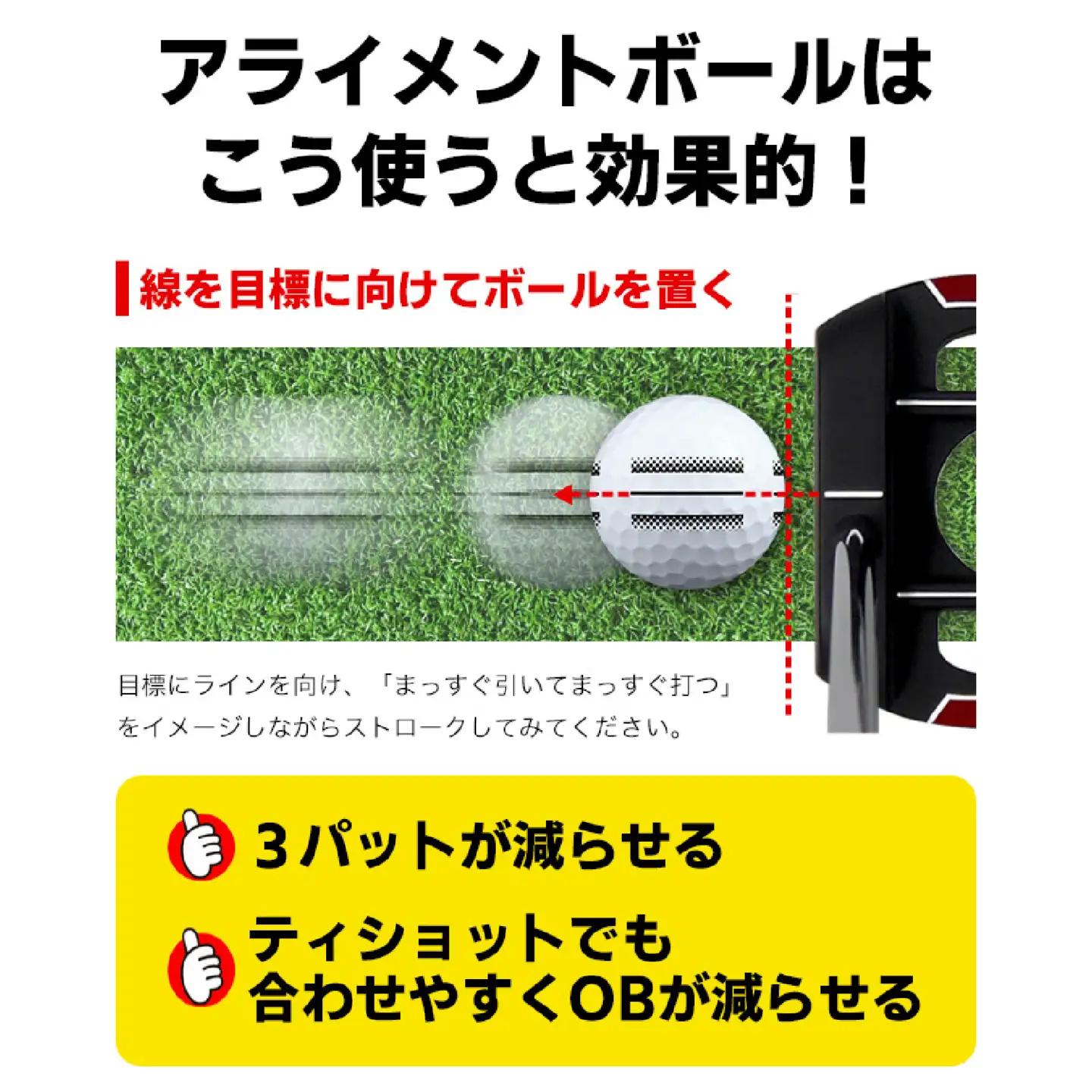【新品・R&Aルール適合球】方向合わせ・回転確認をサポート！4面アライメント採用 FLIT-BOX RT SPEED ゴルフボールWHITE　3ダース（36球）