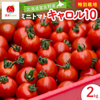 【ふるさと納税】【2026年発送】清水farm【ミニトマト2kg】(品種:キャロル10)【1687595】