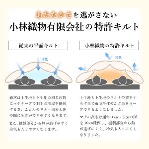  【完全立体キルト】羽毛掛けふとん（ ダブル ）ハンガリー産グース93％【創業100年】 羽毛布団 寝具 掛けふとん 布団 掛布団 ダブル布団 羽毛布団 寝具 掛けふとん 布団 掛布団 ダブル布団 羽