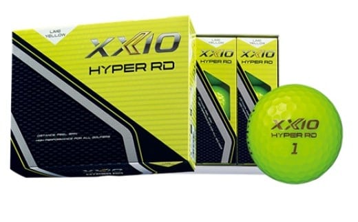 ゴルフボール　ゼクシオハイパーRD　イエロー