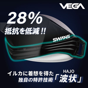 SWANS スイミングゴーグル  水泳 競泳 レーシング ミラーレンズ ゴーグル スイミングゴーグル