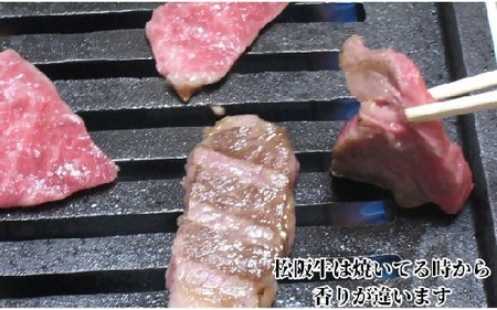 松阪牛極上霜降りカルビ焼肉用500ｇ焼肉のたれ付 牛肉 焼肉【3.4-5】