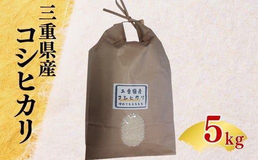 三重県産コシヒカリ（令和7年度産）5ｋｇ【002198】