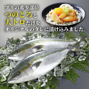 希少部位のみ ブリの漬け丼 100g 10パック つのとろ 大トロ ぶり 鰤 漬け 漬け丼 希少部位 希少 トロ 小分け 冷凍 カンタン ごはん の お供 アレンジ イタリアン バスタ パン フランス