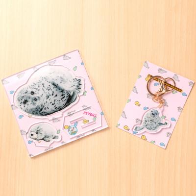 ふるさと納税 紋別市 日和のアクリルスタンド・キーホルダー【アザラシシーパラダイスグッズ】 |  | 01