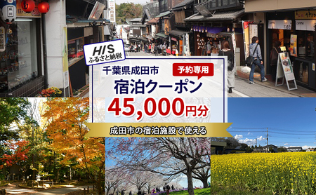 クーポン HIS 宿泊予約 45,000円分 クーポン