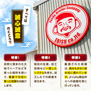 【0074805a-2609】＜2026年9月発送予定＞国産若鶏肉ヘルシーセット(合計3kg・ムネ、ささみ、肩小肉) 鶏肉 鳥肉 とり肉 むね肉 おかず 小分け 国産 【エビス】