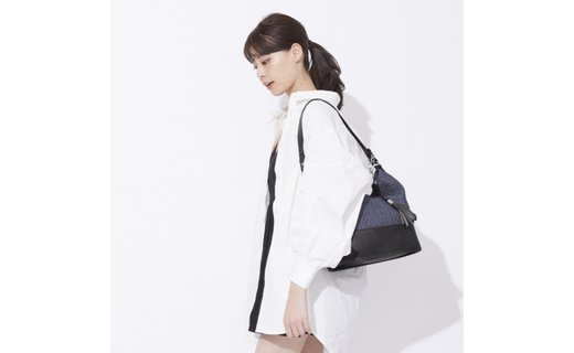 豊岡鞄　anti-mode style QUILT Tote　ブラック