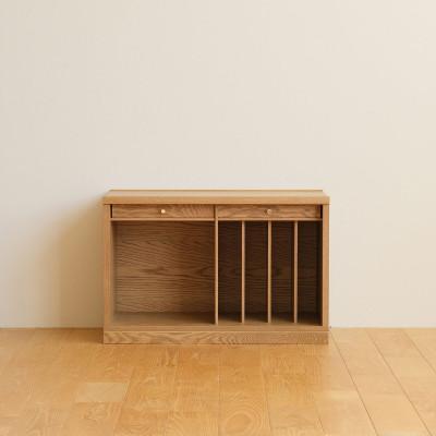 ふるさと納税 府中市 府中市の家具　COCCO Unit B(引き出し2杯+ベースセット) オーク材