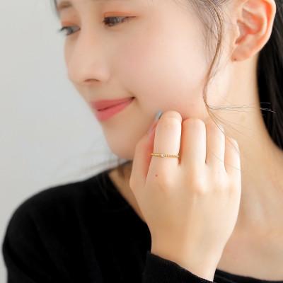 ふるさと納税 山梨県 【山梨県】【ジュエリー】K24 pure gold /ダイヤ リング 12号 |  | 03