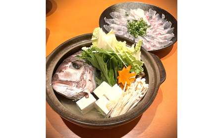 鯛しゃぶセット（お頭入り） ぶり