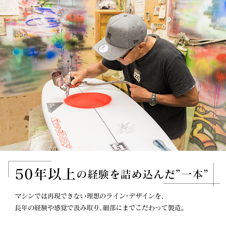 AL1-20_FREEDOM フルハンドメイド サーフボード オーダー券 アウトドア スポーツ用品 サーフィン 国産 日本製 オーダーメイド オリジナル デザイン おすすめ 職人 海 送料無料_イメー