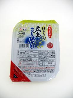 無菌包装米飯　ほたるの里・広島こしひかり